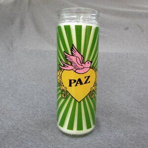 paz (peace) jar candle by kitsch kitchen 2020? UNUSED (W3180)